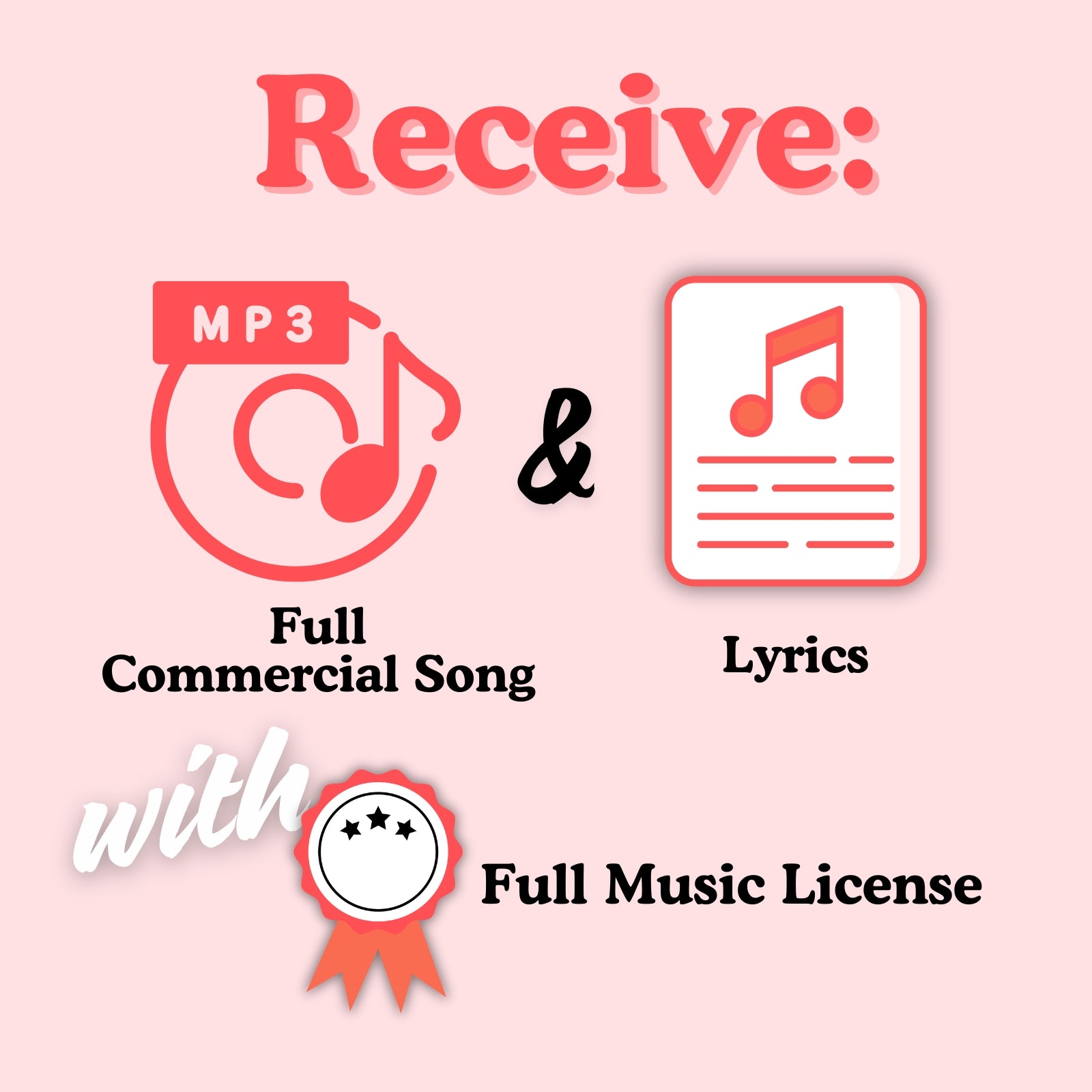 YourOwnMelody™ - Commercial Song with License