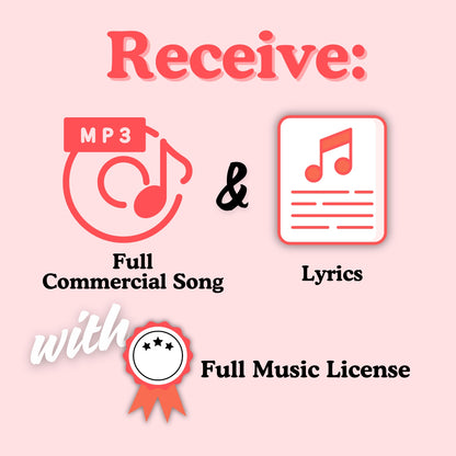 YourOwnMelody™ - Commercial Song with License